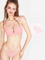 Lace Underwear for Small Bust, No-Wire Gathering Bra, Enhance Shape without Gap