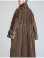 Long Over-the-Knee Mink Coat
