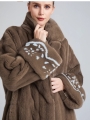 Long Over-the-Knee Mink Coat
