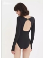 Long Sleeve Sun Protection One Piece Diving Surf Swimsuit