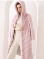 Long Style Fashionable Colored Mink Fur Coat