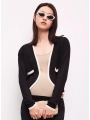 Maternity Knitted Cardigan,Loose Little Fragrance,Long Sleeve Air Conditioner Shirt