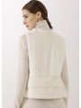 Mink Fur Vest, Short and Casual Mink Fur Fashion Fur-lined Vest