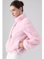 Pink Mink Fur Coat, Short Muskrat Fur Fur Coat