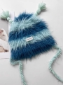 Playful Plush Hat with Braids and Lei Feng-Style Earmuffs for Warmth and Coverage