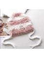 Playful Plush Hat with Braids and Lei Feng-Style Earmuffs for Warmth and Coverage