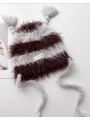 Playful Plush Hat with Braids and Lei Feng-Style Earmuffs for Warmth and Coverage