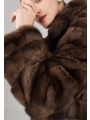Medium-Long Mink Coat, New Luxury Customized Fur Coat