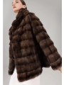 Medium-Long Mink Coat, New Luxury Customized Fur Coat