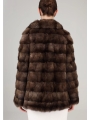 Medium-Long Mink Coat, New Luxury Customized Fur Coat