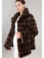 Medium-Long Mink Coat, New Luxury Customized Fur Coat