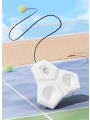 Single-Player Tennis Trainer With Elastic String For Self-Practice