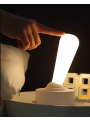 Toggle Rocker Switch Night Light, Home Bedroom Bedside Ambient Light, Wiring Free Wall Light