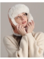 Winter Cycling Warm Ear Protection And Windproof Headgear, Fleece-Lined And Thickened Anti-Cold Lei Feng Hat