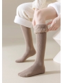  Winter Warm Knee-High,Thigh-High Plush Velvet Thickened Thermal Socks,Wool-Like Plush