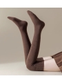  Winter Warm Knee-High,Thigh-High Plush Velvet Thickened Thermal Socks,Wool-Like Plush