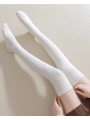  Winter Warm Knee-High,Thigh-High Plush Velvet Thickened Thermal Socks,Wool-Like Plush