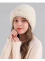 Wool Cap, Warm And Fuzzy Hat For Large Head Sizes, Versatile Knitted Hat ,Keeps Ears Warm 