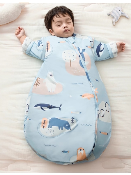 Intelligent Thermostat Sleep Sack for Infants & Newborns - Anti-Kick & Cold-Proof