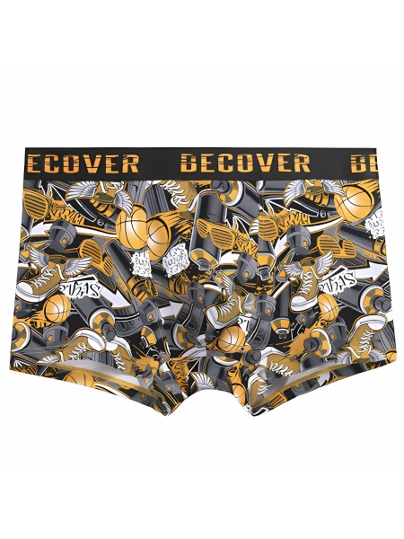 Modal Mid-waist Flat-front Briefs