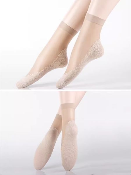 Abrasion-Resistant, Non-slip Cotton Sole Short Socks （Ten Pairs）