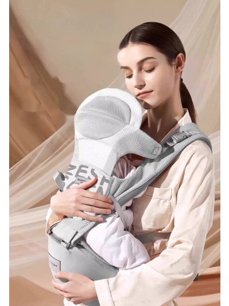 All-in-One Lightweight Baby Carrier: Waist Belt, Baby Backpack, & Seat - The Ultimate Parenting Aid