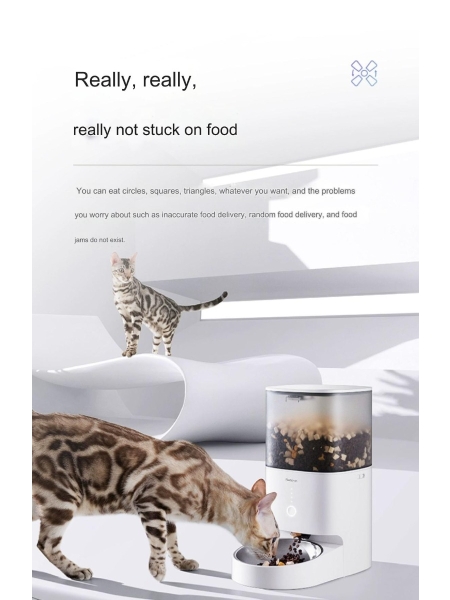 Automatic Feeder Pet Timed and Quantitative Intelligent Feeding Machine