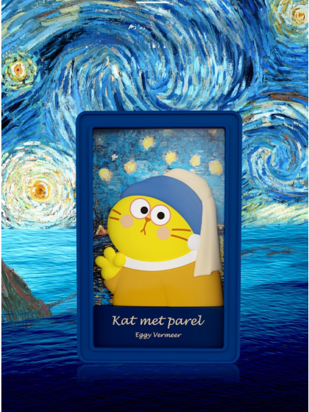 Breathing Atmosphere Lamp Creative Painting Charging Treasure