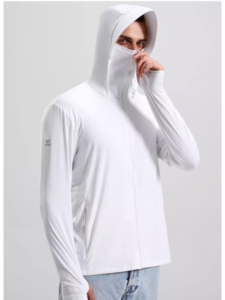 Summer Large Size Breathable Cool Feeling Upf50+ Sunscreen Clothes