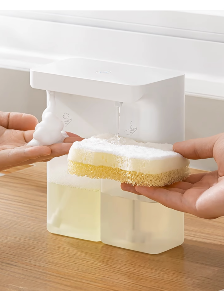 Dual-head Liquid And Foam Dispensing Intelligent Hand Sanitizer Machine